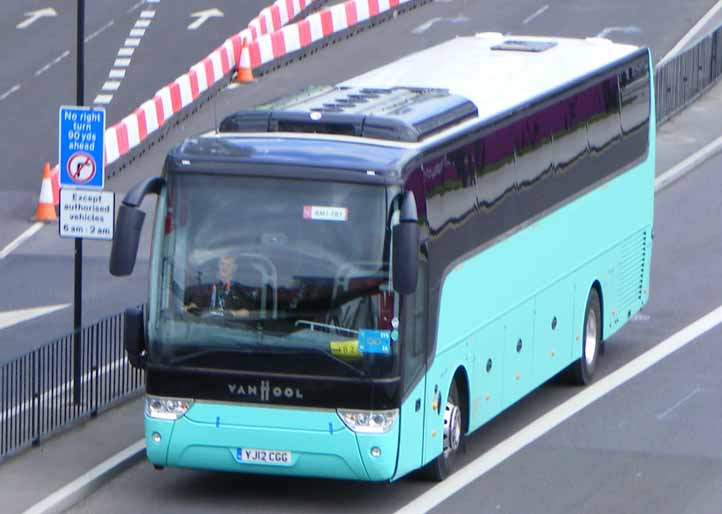 Barnes Van Hool TX16 Alicron YJ12CGG